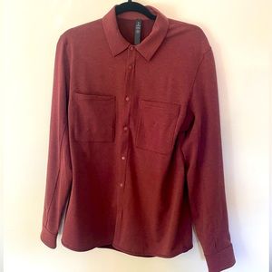 lululemon men’s oversized button up medium